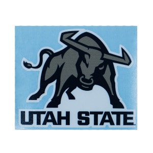 utah state aggie bull decal